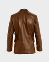 ANGELO MEN'S BLAZER | COGNAC